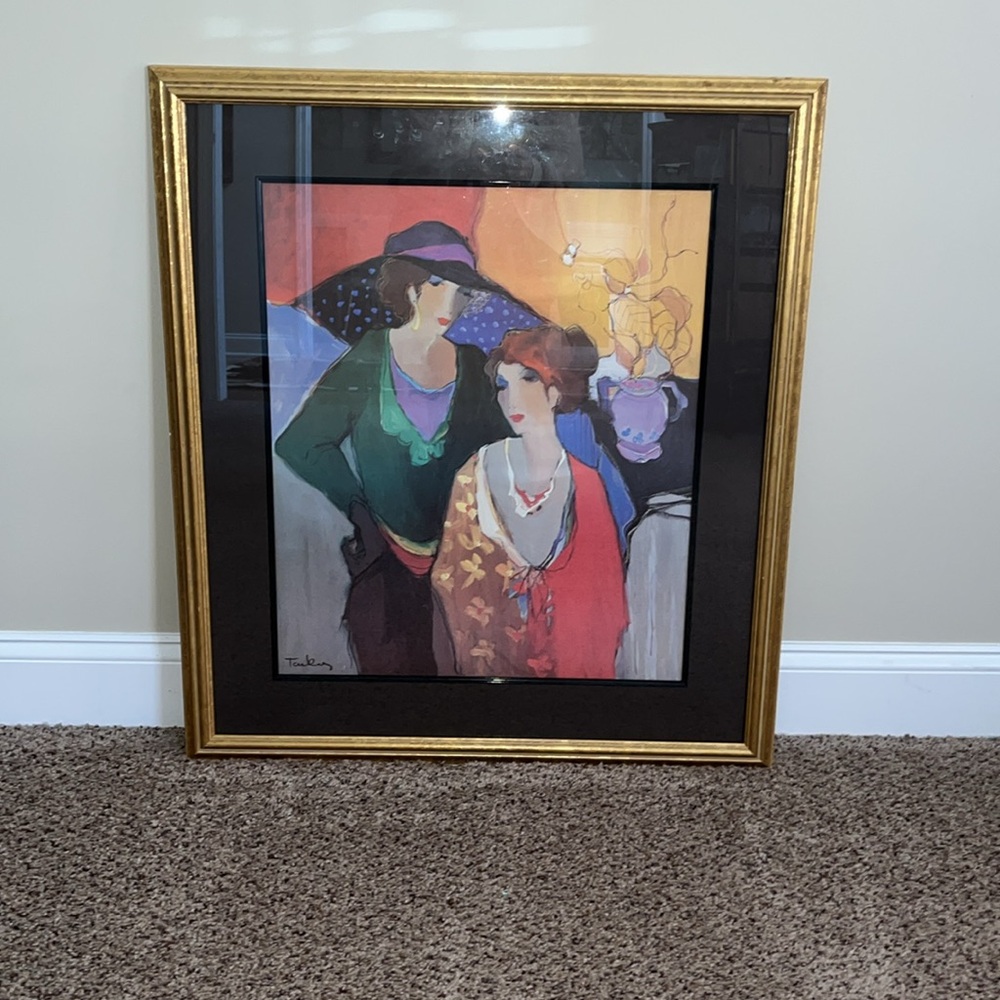 Itzchak Tarkay 's - "On The Stage"  Picture 28X31 - Picture 3 of 7